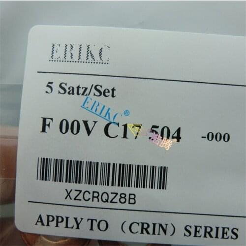 ERIKC 30 PCS F00VC17504 7.1*15*2mm Auto Spare Parts for BOSCH Fuel Injection Nozzle NOZZLE COPPER WASHS