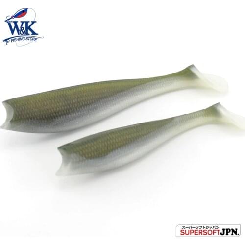 Hot-Sale Cod and Zander Fishing Lure 14 cm 3 pcs/ lot Big Paddle Tail Soft Lure at 13 Different Color Soft Bait Swimbaits