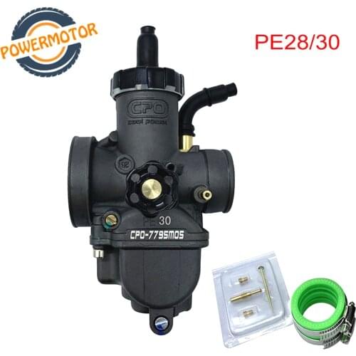 Brand New PE 28 30mm Motorcycle Engine Part Carburetor For NSR150 With Power Jet Dirt Bike Scooter ATV Quad Racing Moto