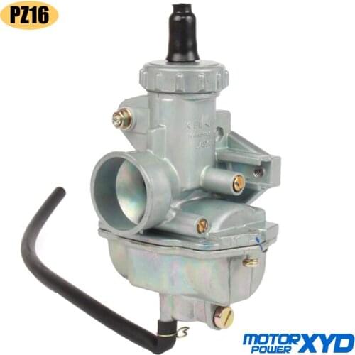 Pz16 16mm Carburetors for 50cc 70cc 90cc ATV dirt bike Go Kart motorcycle motocross choke