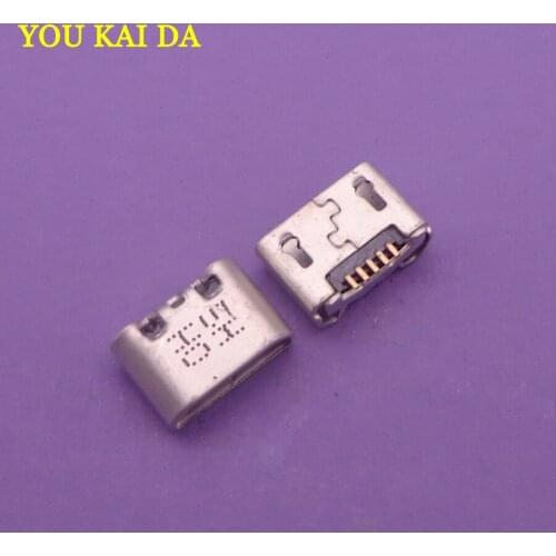 100pcs Mini Micro USB jack connector for OPPO A33 A33t A51 A53 A53m USB charging socket port plug