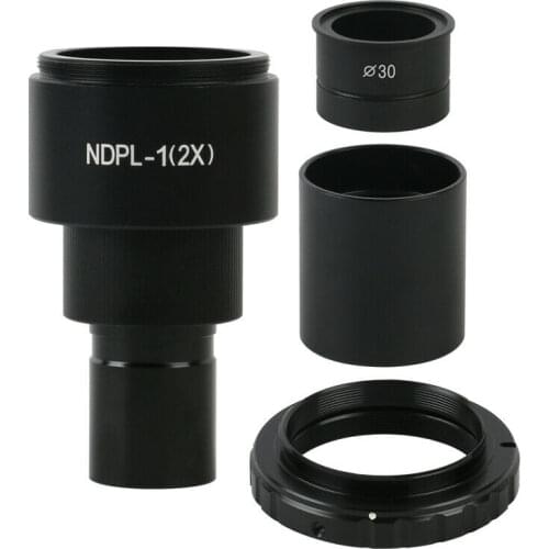 Camera Lens Adaptador C-mount Microscope DSLR/SLR Interface Nikon Canon EOS 2X HD Imaging Full-frame Camera M42 Interface