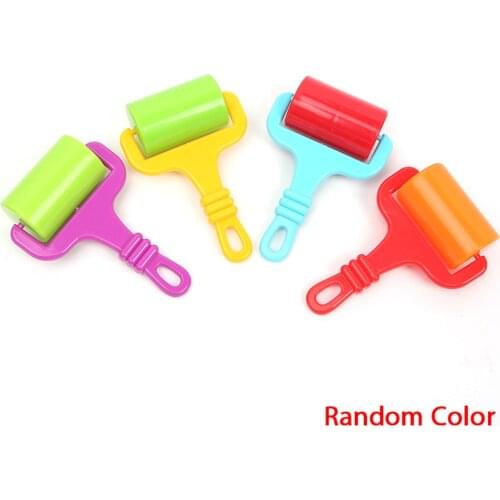 Random Color Plastic Diamond Paint Press Roller DIY Rolling Bar Gadgets Compact Treatment Tools Rhinestone Compression Roller