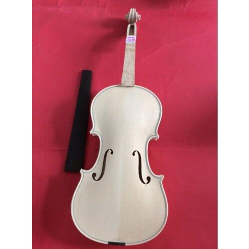 Stradi model violin 4/4 Excellent handcraft violin in white S3