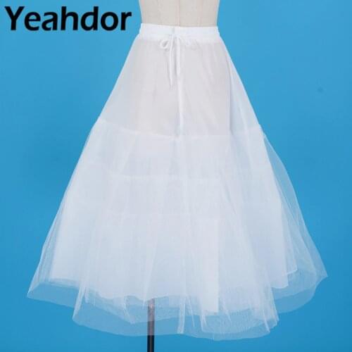 Wedding Petticoat Womens Girls Vintage Fluffy Tulle Underskirt Bridal Crinoline Bride Petticoats Ball Gown Dacne Skirt Tutu