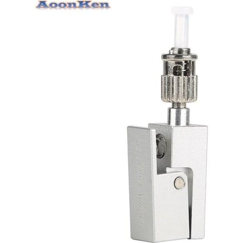 Fiber Square Type ST Bare Fiber Adaptor ST Bare Fiber Adapter for Optical Fiber Temporary Connection