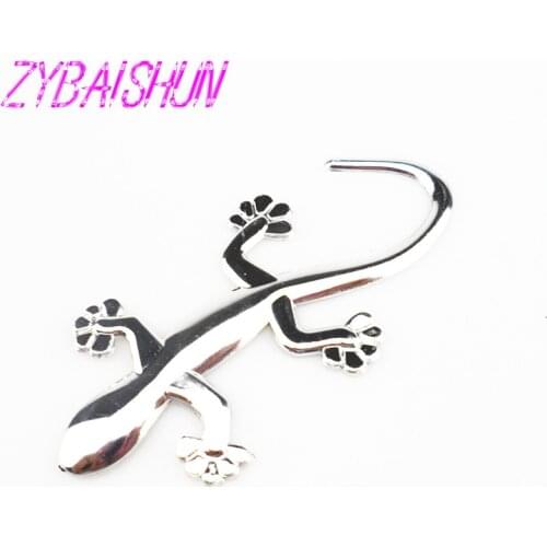 ZYBAISHUN 3D Gecko Car Badge Emblem Stickers for Opel Astra VAUXHALL MOKKA Zafira Insignia Vectra Antara