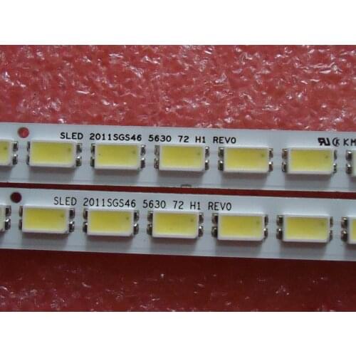 2piece/lot FOR Toshiba 46EL100CS Article lamp LJ64-03035A D011201A0 1piece=72LED 520MM 100%NEW