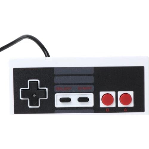 68UB USB Gaming Controller Plug-Play Plastic Black+Gray for NES PC Windows New