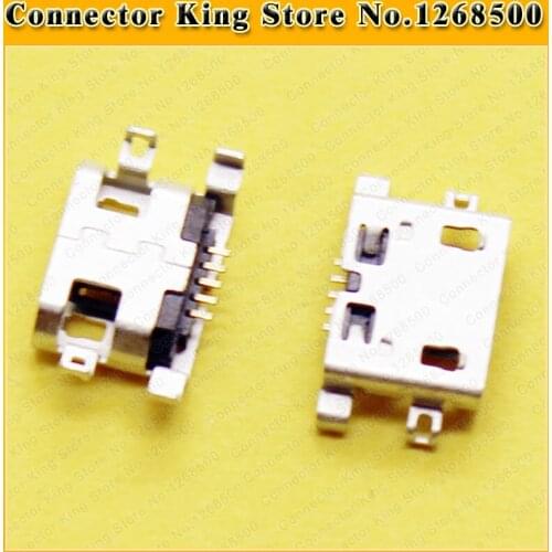 ChengHaoRan 50PCS Best price 5-pin Micro usb jack charge socket for Lenovo S720 A298T S890 S880 P700 A710E...MC-063