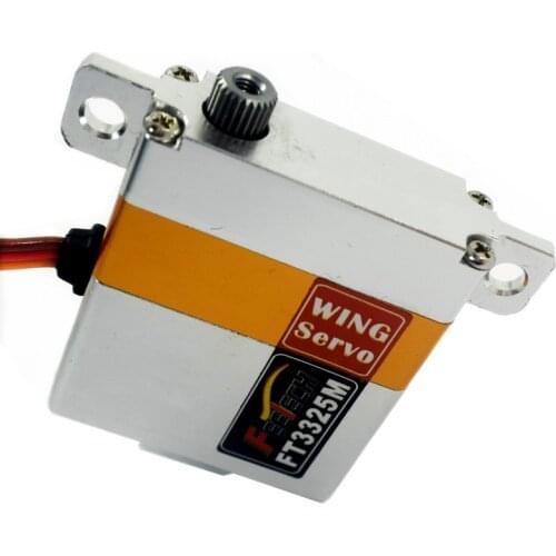 Feetech 28g/ 7kg/ .12 sec Digital RC Servo motor and arm for Glider Wing FT3325M