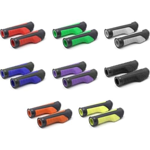 Smooth Bike Handlebar Cover Sleeve Skin-friendly Touch Motorbike Grips Hand Rest LX0E