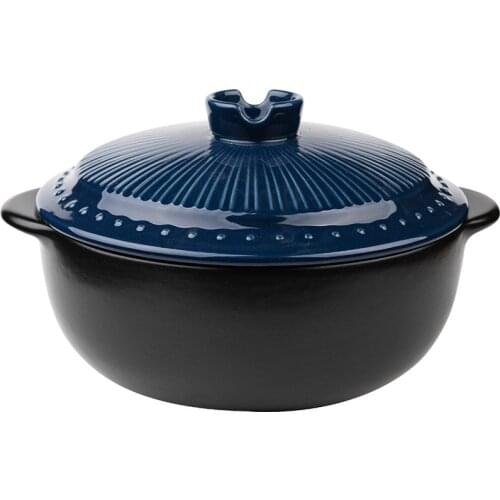 Hot Pot Cooking Pot Clay Non Stick Ceramic Milk Casserole Dish Korean Pot Sauce Stew Panela De Ceramica Kitchen Cookware DE50TG