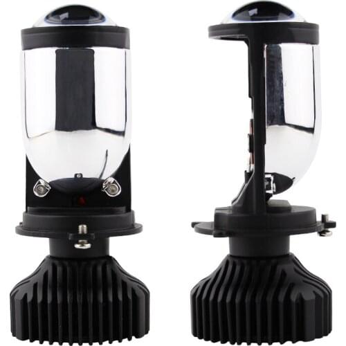 H4 LED Headlights With Mini Projector Lens Diodes For Car Motorcycle Headlight H4 LED Car Light Canbus High/Low Beam Fog Lights