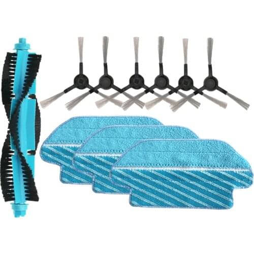 HEPA Filter Roller Brush Mop Pads Cloth for Cecotec Conga 3490 Robotic Vacuum Cleaner Spare Parts Side brush Replacement Kits