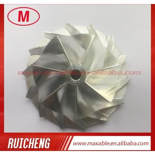 HX40/HE351 4035879 59.96/85.98mm 7+7 blades high performance turbo billet/milling/aluminum 2618 compressor wheel