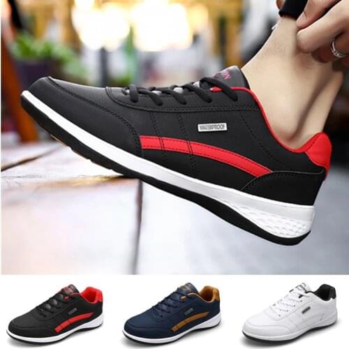 Chunky Sneakers Men Fashion Sports Big Size Shoes Leather Man Dress Shoes Flat Casual Comfortable Luxury Brand Zapatillas Hombre