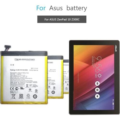 Mobile Phone Battery For ASUS ZenPad 10 Z300C Z300CL Z300CG Replacement Battery 4890mAh C11P1502