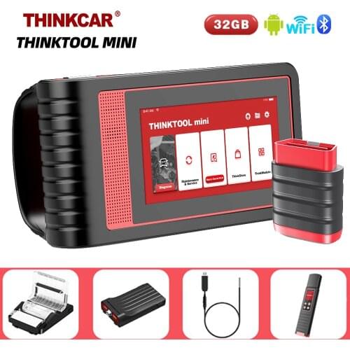 THINKTOOL mini Professional Level Scan Tool Support ECU Coding Active Test IMMO Scalable Oscilloscope THINKTPMS G1
