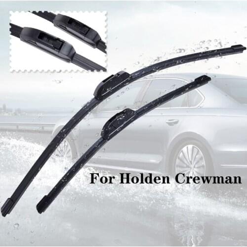 Wiper blades For Holden Crewman from 2001 2002 2003 2004 2005 2006 2007 Clean car windshield