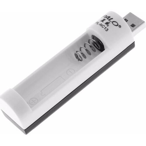 PALO C824W Portable Power USB Quick Ni-MH / AA / AAA Battery Charger with Over Temperature Protection and Overcurrent Protection