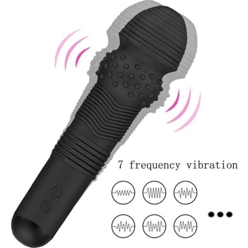 Adult Toys AV Vibrator Female False Penis Self Comforter USB Charging Vibrator Couple Flirting Fun Jump Egg dildo for anal