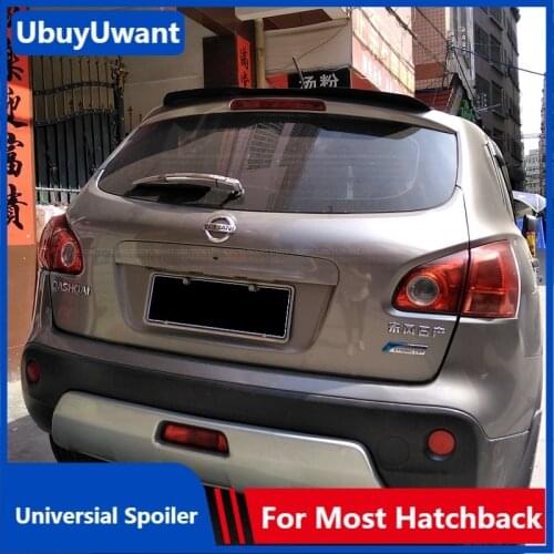 Rear Roof Spoiler For Nissan Qashqai 2008 2009 2010 2011 2012 2013 Hatchback ABS Plastic Tail Lip Wing Car Universal spoiler
