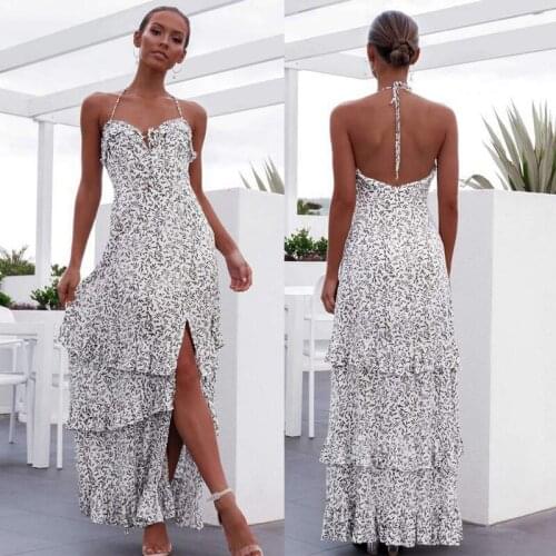 Women Summer Dresses Sexy Sling Dress Beach Dresses Long Dresses Womens Boho Dresses