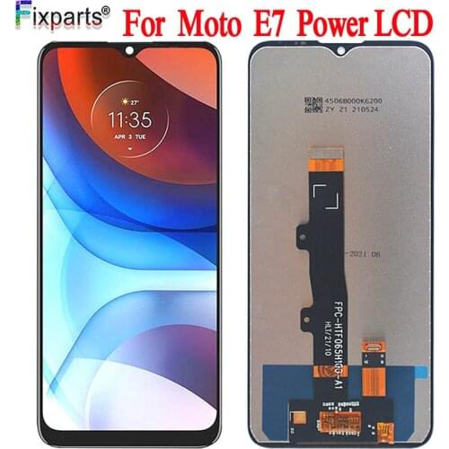 For Motorola Moto E7 Power Lcd With Frame Display Touch Screen Digitizer For Moto E7 Power Lcd For Moto E7Power Display