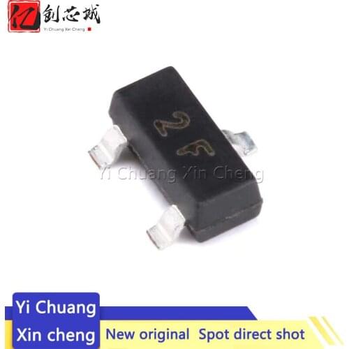 100PCS Transistor MMBT2907ALT1G MMBT2907A MMBT2907 2N2907 2F SOT-23 0.8A/60V SMD transistor