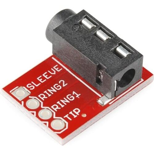 3.5MM stereo headphone MP3 audio video microphone Block Interface Module