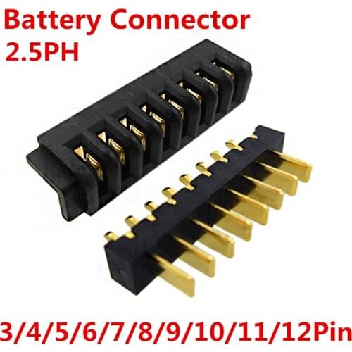 5pair 3/4/5/6/7/8/9/10/11/12Pin laptop battery connector female and The male connector good qulity