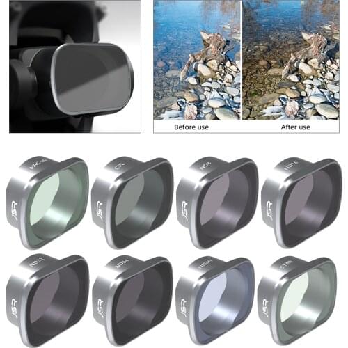 8Pcs Camera Lens Filters Kit Set UV CPL ND8 ND16 ND32 ND64 for DJI FPV Combo Drone Accessories