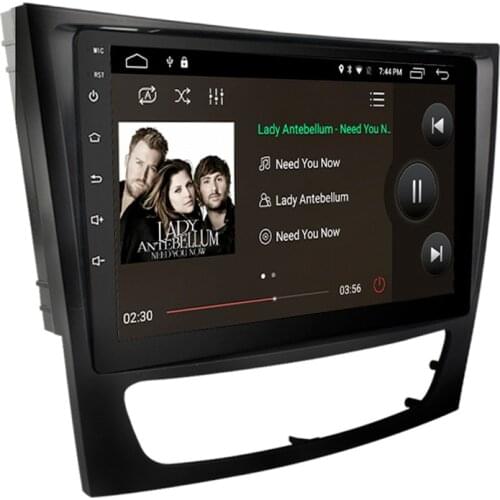 9'' Android 10.1 Car Stereo Radio 2+32G GPS WIFI for Mercedes Benz W211 W219 With Canbus