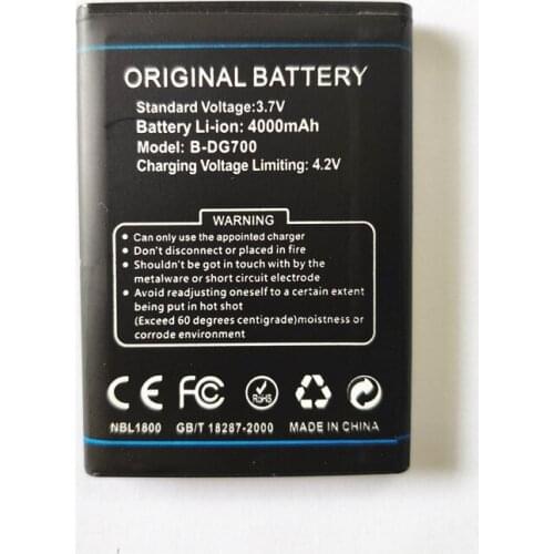 AZK 1 pcs 3600mAh Li-ion Battery For DOOGEE DG700 B-DG700 B DG700 TITANS2 High Capacity Phone BATTERY
