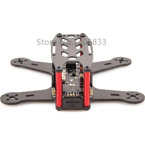 BeeRotor 130 130mm 4-Axis Full Carbon Fiber Racing Mini Quadcopter Frame with BeeRotor Latest Mini PDB Board