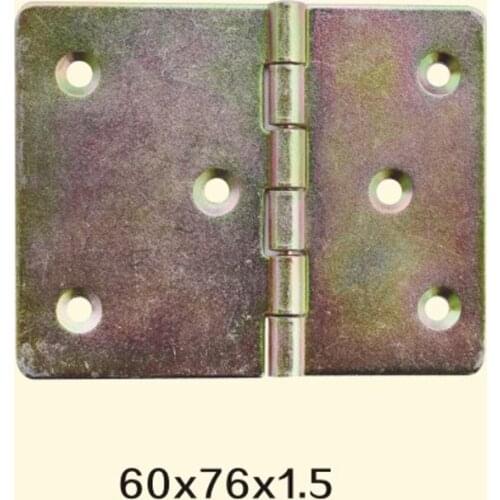 Freeshipping 60*76*1.5mm Iron Metal Hinge Sewing Machine Folding Table Furniture Flip Tray Hinges Big Door Hinges