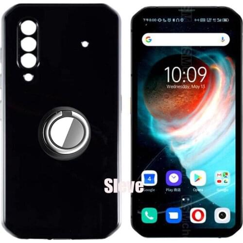Case For Blackview BL6000 Pro 5G Metal Finger Ring Holder Soft TPU Bracket Cover For Blackview BL6000