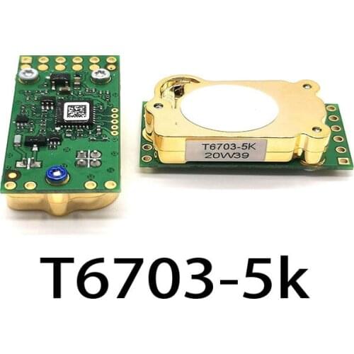 T6703 CO2 concentration sensor has a small volume and fast effect, with the highest range of 0-5000ppm