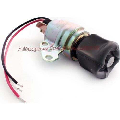 For Kubota D722 Z482 D902 Super Mini Engine fuel shutdown solenoid SA-4899-12 1756ES-12SULB1S5