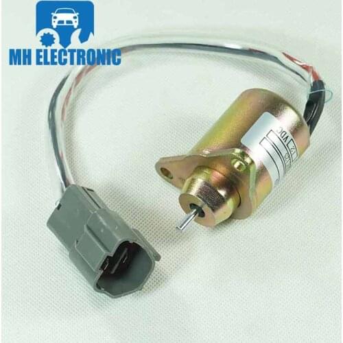 MH Electronic 1503ES-12S5SUC12S 1503ES12S5SUC12S 119233-77932 Fuel Shutdown Diesel Shut Off Solenoid 12V For Yanmar John Deere