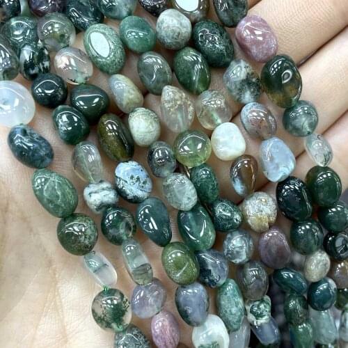 Natural Irregular India Agates Loose Spacer Beads For Jewelry Making Charm DIY Earrings Bracelet Necklace Accessories