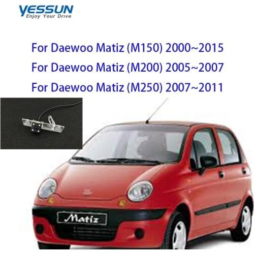 Yessun Rear View Camera For matiz daewoo For Daewoo Matiz (M150) 2000~2015 CCD night view backup camera/license plate camera