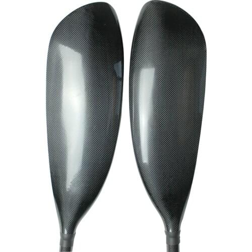 Cisimove 2-pc light weight carbon wing kayak paddle with wing blade oval shaft free bag