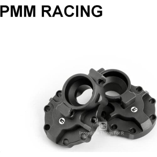 Metal 6061 aluminum Rear axle door side gear box base For 1/10 RC Crawler Car Traxxas TRX4 Defender G500 G63 Upgrade parts