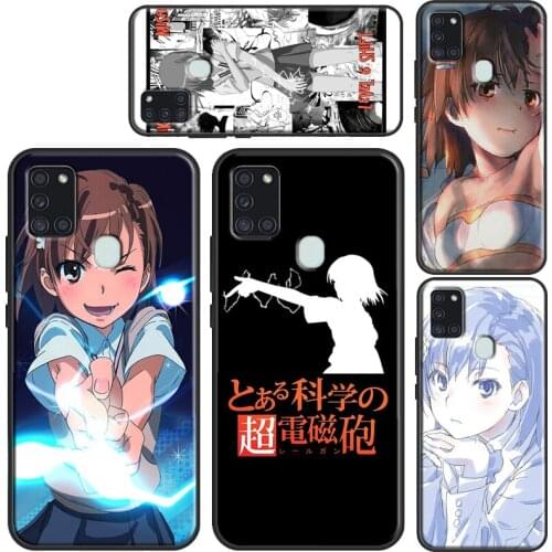 Cute Misaka Mikoto Case For Samsung A21S A20e A11 A31 A41 A51 A71 A10 A20 A30 A40 A50 A70 A12 A32 A42 A52 A72