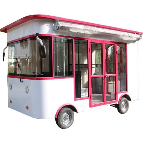 Mobile Electric Food Trailer Food Truck with Kitchen Equipment Optional food kiosk food cart trailer with CE ISO approved