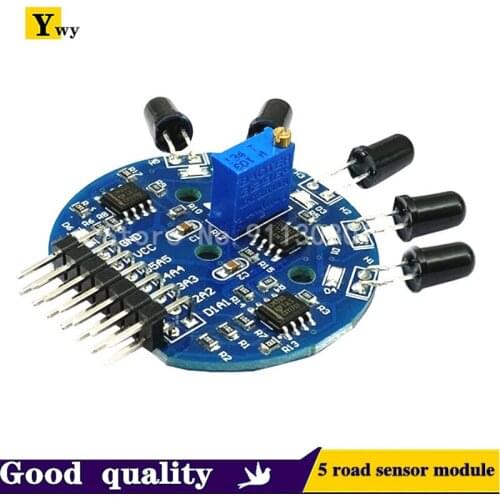 5 Way Flame Sensor Module Digital Analog Signal Dual Output Fire Detection Sensor Module for Arduino