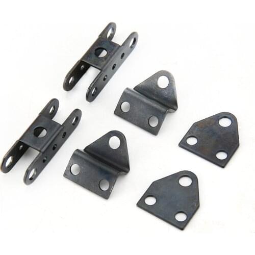 New 2/4 Pcs 1/10 Rock Crawler Hard Leaf Spring Suspension Stainless Steel Bar for F350 D90 RC4WD Tamiya Axial Truck hot sale