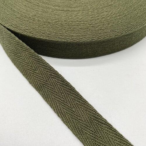 New 10mm 20mm 100% Cotton Ribbon Hserringbone Ribbon Hair Bow Party Christmas Wedding DIY Sewing Crafts #24